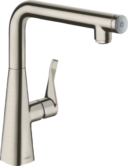 Hansgrohe Metris Select M71 260 1jet edelstahl finish