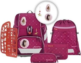 Step by Step 2in1 Plus Spiegelburg Pferdefreunde True Love Schultaschen-Set, 6-tlg.