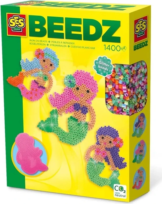 Ses Creative Beedz Bügelperlen Meerjungfrau
