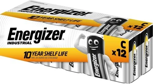 Energizer Industrial Baby C, 12er-Pack