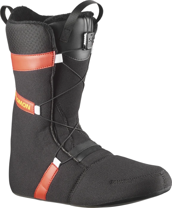 Salomon X Approach Lace SJ BOA Torment Softboot white/cherry tomato/black (Modell 2024/2025)
