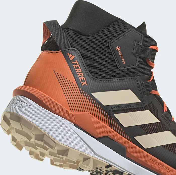 adidas Terrex Skychaser Tech Mid GTX core black/sand strata/impact orange