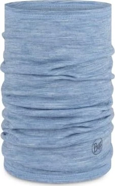 Buff Merino Lightweight Schlauchtuch solid lake blue