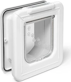 Pet Mate Cat Mate Elite Mikrochip Katzenklappe mit Zeitschaltuhr Funktion