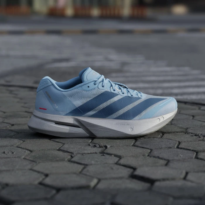 adidas Adizero Boston 13 clear sky/steel rw/silver metallic (Damen)