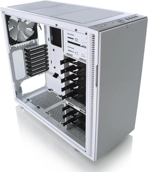 Fractal Design Define R5 White, Acrylfenster, schallgedämmt