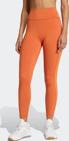 adidas Optime Workout 3-Streifen Tights Hose 7/8 fox orange (Damen)