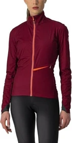 Castelli Go Fahrradjacke bordeaux/brilliant pink (Damen)