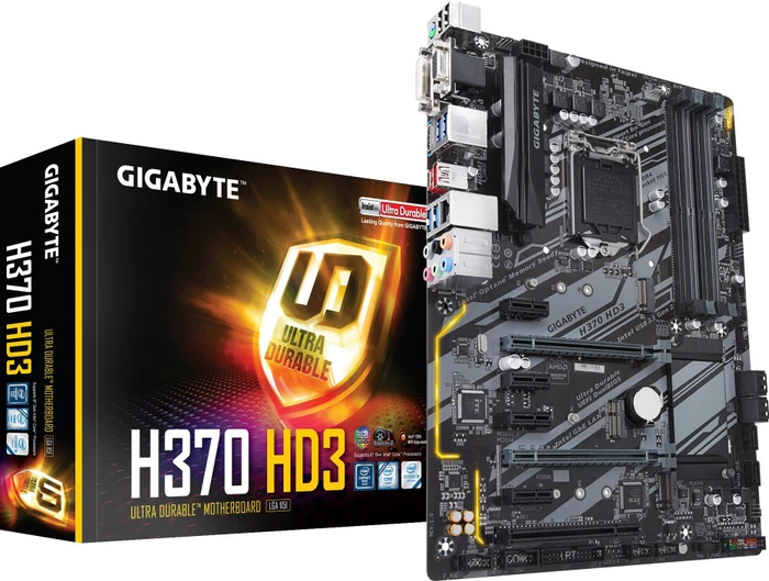 GIGABYTE H370 HD3 (Intel 1151 v2)