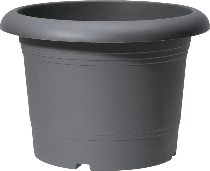 Scheurich 322 Oliver Blumentopf 40cm metallic grau