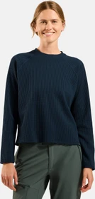 Odlo Cubic Multisport Midlayer Funktionsshirt langarm dark sapphire (Damen)