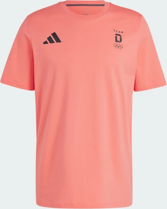 adidas Team Deutschland T-Shirt kurzarm preloved scarlet (Herren)