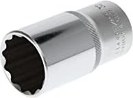 Gedore red R61103214 Außenzwölfkant Steckschlüssel 1/2", 32x77mm