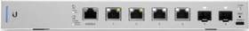 Ubiquiti UniFiSwitch 6 XG Desktop 10G Managed Switch, 4x RJ-45, 2x SFP+, PoE++ (US-XG-6POE)