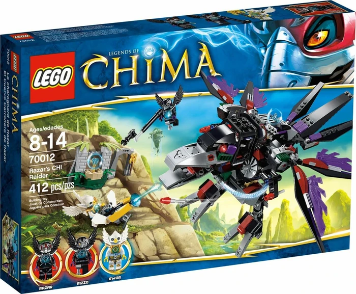 LEGO Legends of Chima Modelle - Razars Chi Räuber