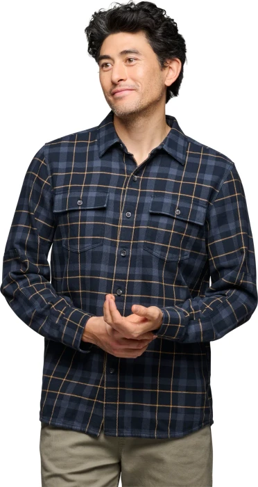 Black Diamond Project Twill Hemd langarm charcoal/black (Herren)