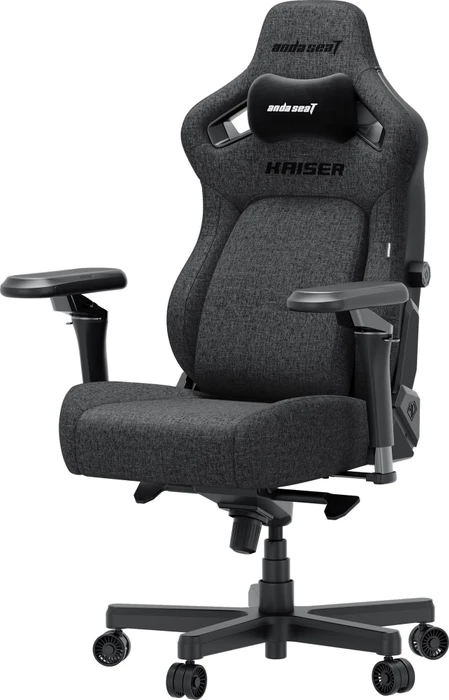 Anda Seat New Kaiser 4 / Kaiser 4 V2 Premium XL Gamingstuhl, Stoff dunkelgrau