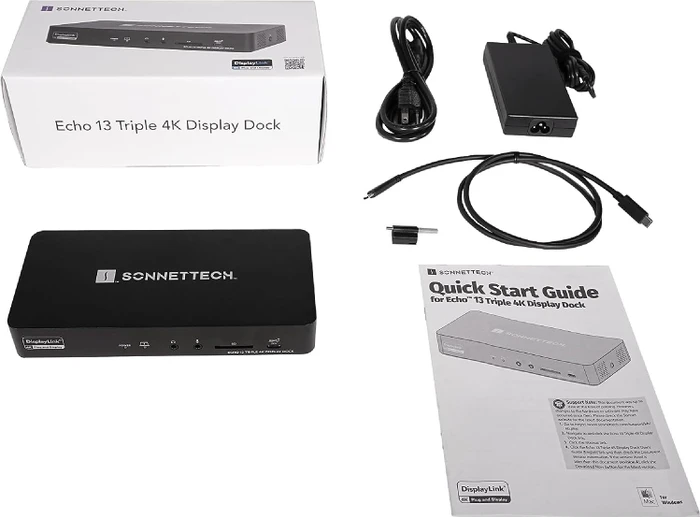 Sonnet Echo 13 Triple 4K Display Dock, Thunderbolt 3 [Buchse]