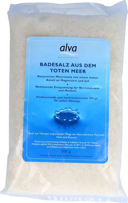 alva Badesalz aus dem Toten Meer, 500g