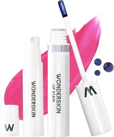 Wonderskin Wonder Blading Lip Stain Kit Lipmarker + Aktivator neon rose, 4ml