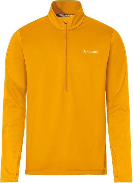 Vaude Livigno Halfzip II Fleece Funktionsshirt langarm saffron (Herren)
