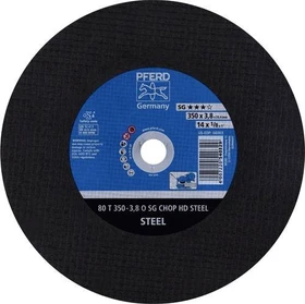 Pferd 80 T 350-3.8 O SG CHOP HD STEEL/25.4 Trennscheibe, 350x3.8x25.4mm, 10 Stück