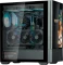 Zalman Z10 DS, schwarz, Display, Glasfenster Vorschaubild