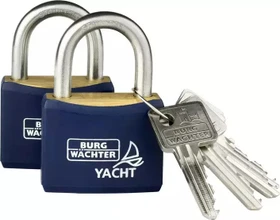 Burg-Wächter Duo 460 Ni 40 Yacht, 6.5mm, 65mm, 2er-Set