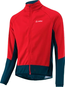 Löffler Alpha II WS Fahrradjacke red/deep water (Herren)