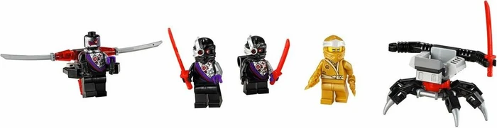 LEGO Minifigures - Goldener Zane-Minifiguren-Zubehörset