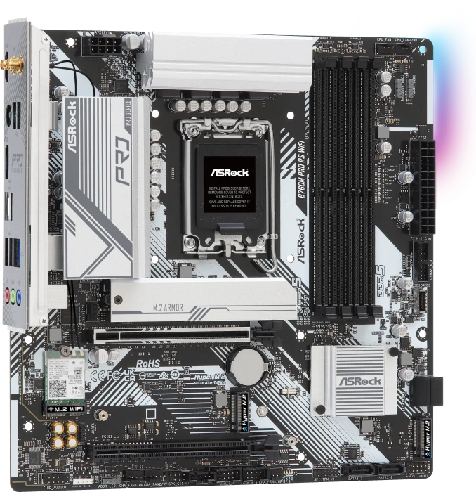 ASRock B760M Pro RS WiFi (Intel 1700)