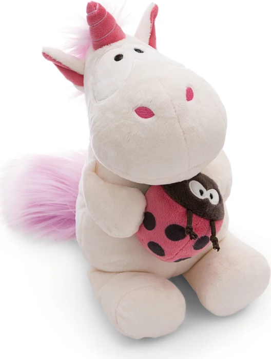 Nici Theodor and Friends Einhorn Theodor mit Marienkäfer 35cm