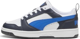Puma Rebound V6 Lo puma white/hyperlink blue/galactic gray (Junior)