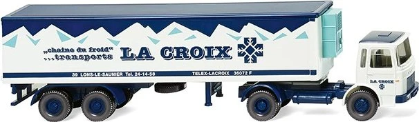 Wiking Kühlkoffersattelzug Saviem Lacroix