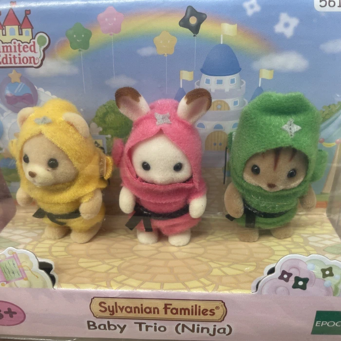 Epoch Sylvanian Families - Spiel-Sets - Baby Trio Ninja