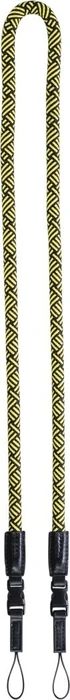 Hama Braid 120 Kameragurt schwarz/gelb