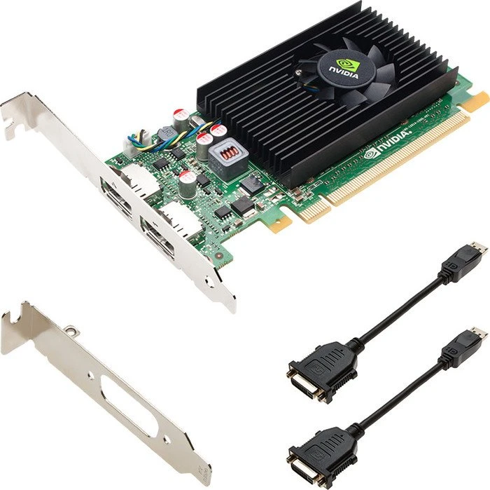 PNY NVS 310 + DVI-Adapter, 512MB DDR3, 2x DP