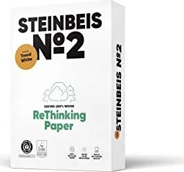 Steinbeis No. 2 Trend White ReThinking Universalpapier weiß, A3, 80g/m², 500 Blatt