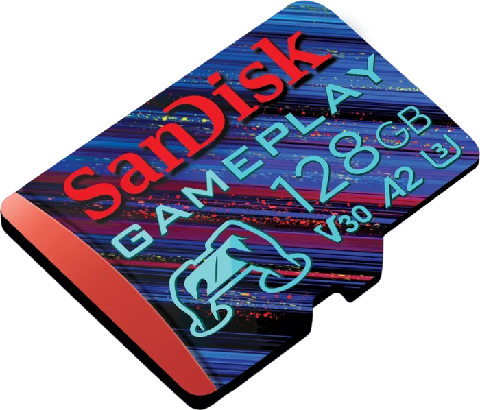 SanDisk Gameplay R190/W130 128GB, UHS-I U3, A2, Class 10