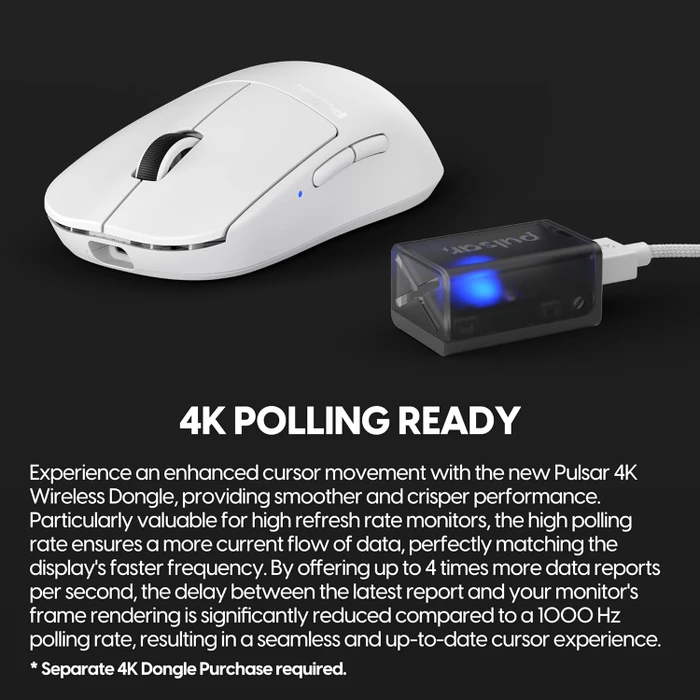 Pulsar Gaming Gears X2V2 Mini Wireless weiß, USB