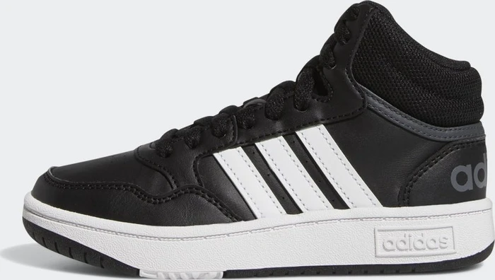 adidas Hoops Mid core black/cloud white/grey six (Junior)