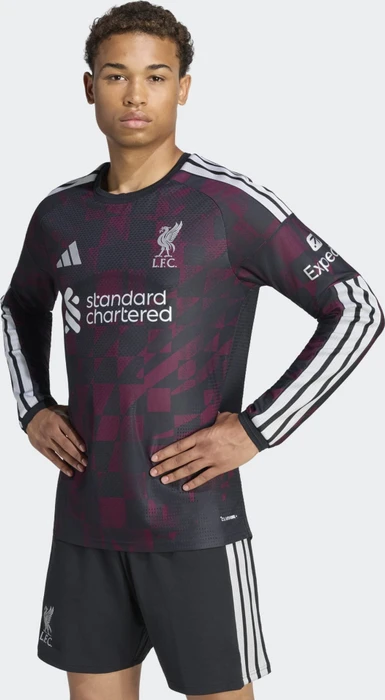 adidas Liverpool FC Authentic 2026/2027 Ausweichtrikot langarm (Herren)