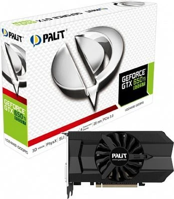 Palit GeForce GTX 650 Ti Boost, 1GB GDDR5, 2x DVI, HDMI, DP