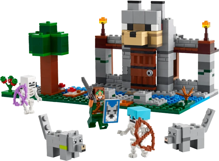 LEGO Minecraft - Die Wolfsfestung