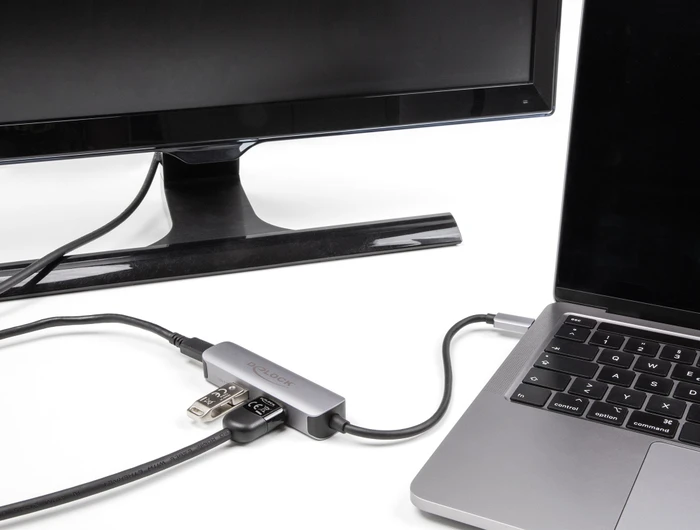 DeLOCK USB Type-C USB PD und Videoadapter, USB-C 3.0 [Stecker]