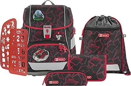 Step by Step 2in1 Plus Ninja Yuma Schultaschen-Set, 6-tlg.