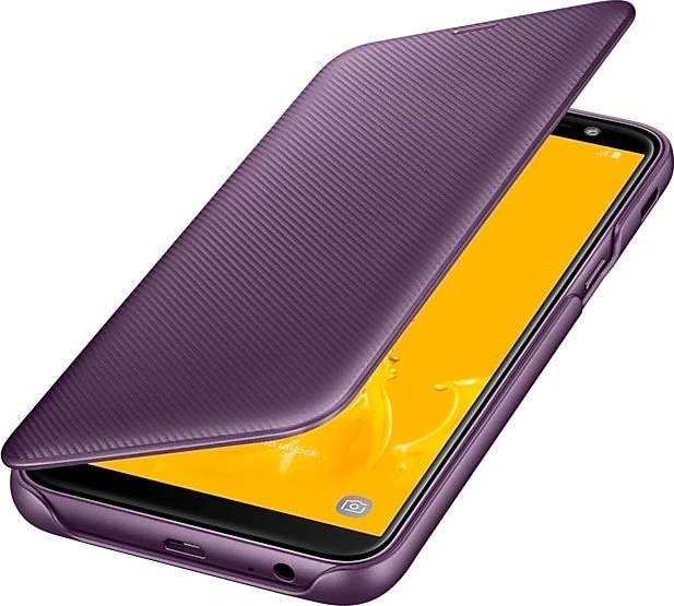 Samsung Wallet Cover für Galaxy J6 (2018) violett