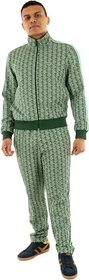 Lacoste Paris Jacquard Trainingsjacke vert green (Herren)