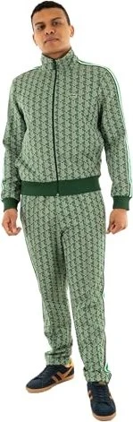 Lacoste Paris Jacquard Trainingsjacke vert green (Herren)