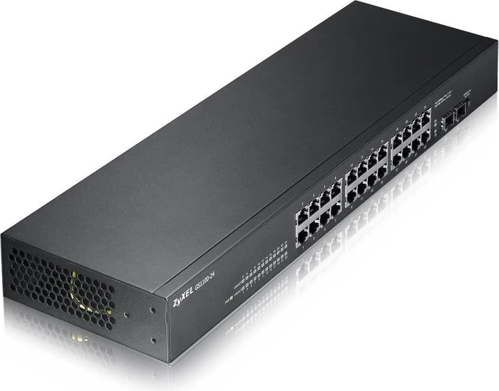 Zyxel GS1100 Rackmount Gigabit Switch, 24x RJ-45